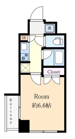 セントパレス王子の物件間取画像